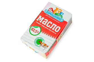 Масло сливочное 82,5%, 180 г Село Домашкино