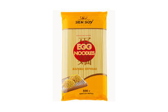 Лапша яичная Сэн Сой Egg Noodles 500г