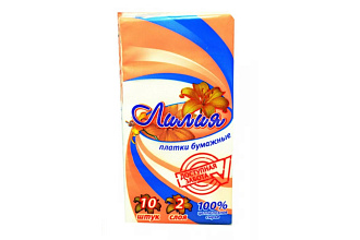 Платочки Лилия Лето 2сл 10л