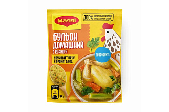Бульон Домашний с курицей 75гр Магги