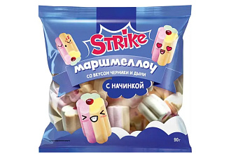 Маршмеллоу Strike JAM со вкусом черники и дыни 90г