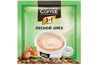 Напиток кофейный 3в1 Bridge с ар. лесн.ореха 20г