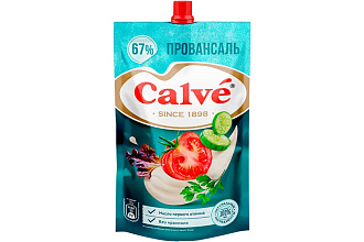 Майонез Calve Провансаль 67% д/п 400гр.