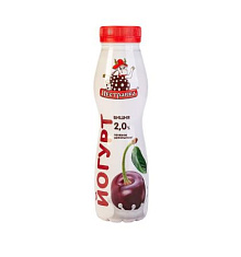 Йогурт Пестравка со вкусом вишни 2% 270 г