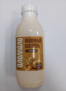 Коктейль молочный "Крем-брюле" 3,2% 500г ПЭТ Красногорский