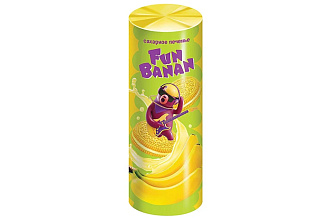 Печенье-сэндвич FunBanan сахарное с банановый вкусом 220г