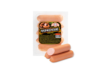 Шпикачки Фермерские 400г БашПродукты