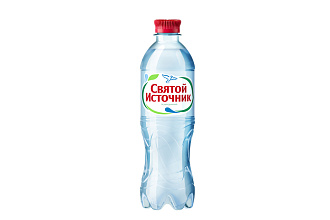 Вода газ.0,5л. ПЭТ Святой Источник
