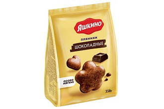 Пряники Шоколадные 350гр. Яшкино 
